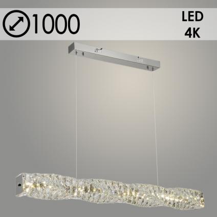 Люстра 53023/1000 CR хром 36W LED 4000K d1000 h1500, EGL23