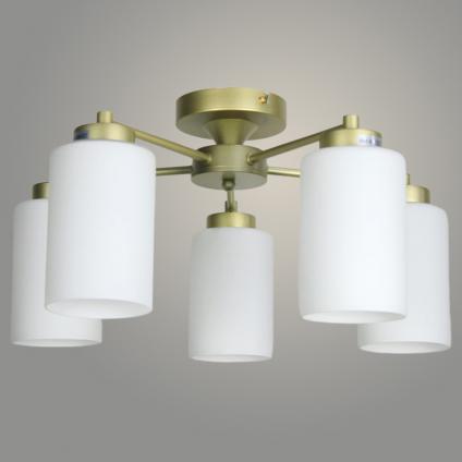 Люстра X22720/5 GD золото 5х40W E27 d500 h250, SHGN23