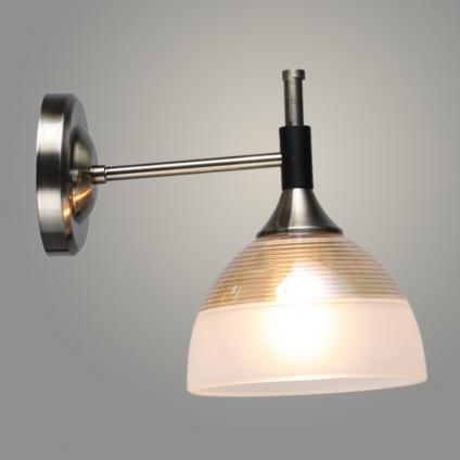 Бра A4171/1W AB+BK бронза/черный 1x40W E27 h210, QH23