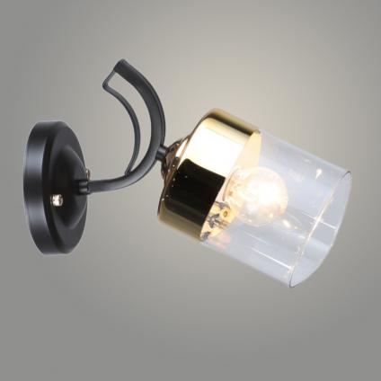 Бра N5960/1W COFFEE+FGD кофе/золото 1x40W E27 h200, QH23