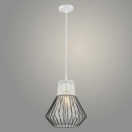 Подвес 74684/1HQ BK+WT черный/белый 1х40W E27 d260 h800, GNV23