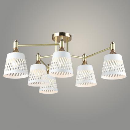 Люстра A4189/6 FGD золото 6x40W E27 d730 h280, QH23