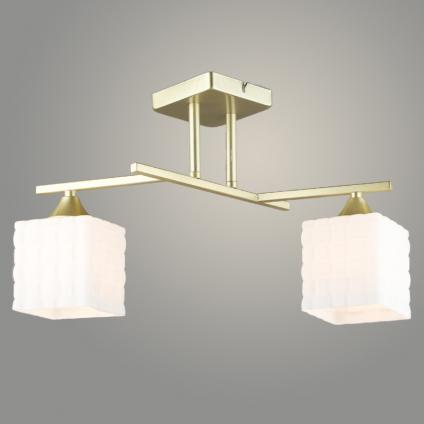 Люстра N5957/2 GD золото 2x40W E27 d440 h260, QH23