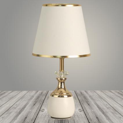 Настольная лампа A20460 WT белый/белый абажур h450 1х60W E27, DIY23