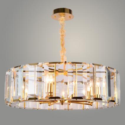 Люстра 5013/800 GD золото/хрусталь 10x60W E14 d800 h200, SDA23