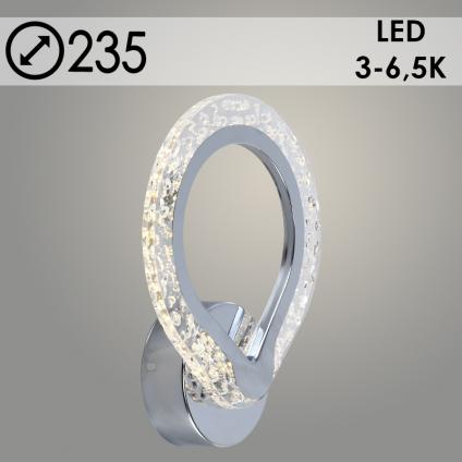 Бра LI8422/1B CR хром LED 15W 3000-6500K d235, HN23