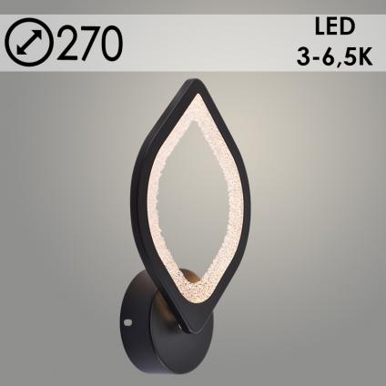 Бра LI8409/1B BK черный LED 20W 3000-6500K d175, HN23