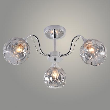 Люстра XA1511B/3 CR хром 3х60W E27 d580 h260, HN23