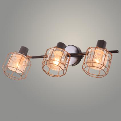 Спот 23090024/3 COF+FGD кофе/золото 3х40W E14 h165, XLD23