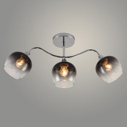 Люстра XA1445/3 CR хром 3х60W E27 d600 h270, HN23