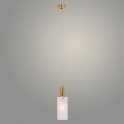Подвес 230914/1HQ A BRO+WT бронза 1х40W E27 d100 h330, XLD23