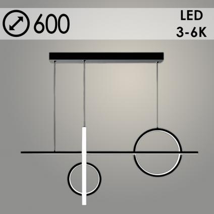 Люстра 230934 BK черный 35W LED 3000-6000K d600, XLD23