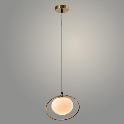 Подвес 22387/1HQ BR+WT латунь 1х40W E14 h1000, WAN23
