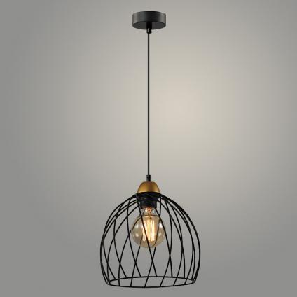 Подвес 21766/1HQ BK+COP черный/медь 1х40W E27 h1000, WAN23