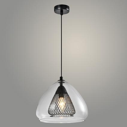 Подвес 23770/1HQ BK черный 1х40W E27 h1000, WAN23