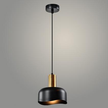 Подвес 23788/1HQ BK+BR черный/латунь 1х40W E27 h1000, WAN23