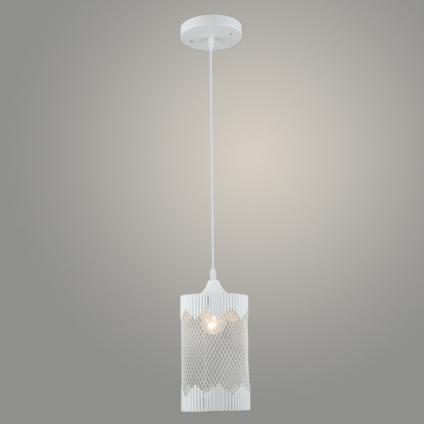Подвес N6049/1HQ WT белый 1х40W Е27 d120 h800, QH23