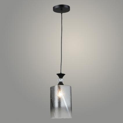 Подвес N5842/1HQ BK+SMK черный 1х40W Е27 d120 h800, QH23