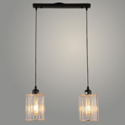 Подвес G20996/2HT BK+GD черный/золото 2х40W E27 d480 h1000, LCY23