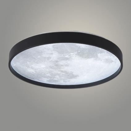 Светильник 23446/500 B BK черный 96W LED 3000-6000К d500, LCY23