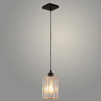 Подвес G20996/1HQ BK+GD черный/золото 1х40W E27 d120 h1000, LCY23