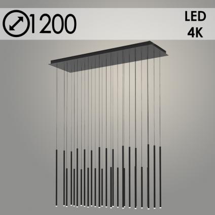 Люстра MD22303-27BK/P BK черный 54W LED 4000К d1200, FIT23