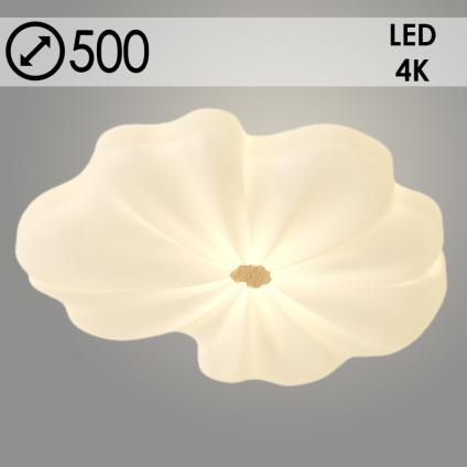 Люстра XD013/500 WH+GD белый+золото LED 48W 4000K d500, XUAN24