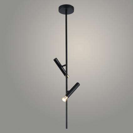 Люстра 621/2 GD+BK золото/черный 2х3W G9 d190 h900, MOYA23