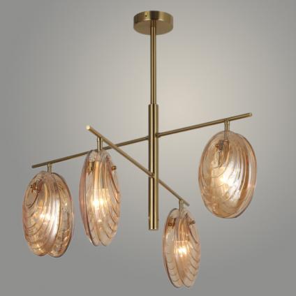 Люстра 40498/4 BRASS латунь 4х60W E14 d700 h500, SJNG23