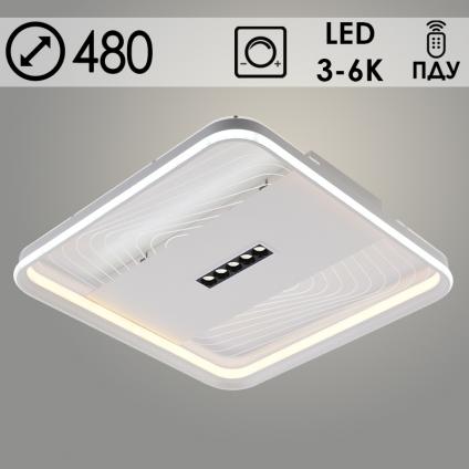 Светильник LI08260/480 PR WT белый 162W+5W LED 3000К-6000К d480 ПДУ(ИК) диммер, HN23