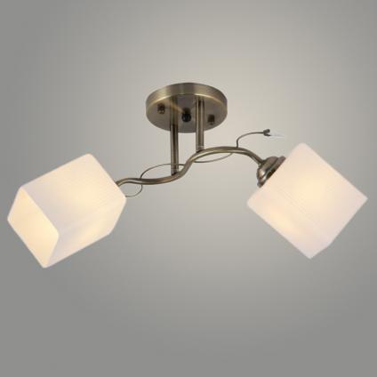 Люстра 06425/2 BR латунь 2x40W E27 d490 h230, GNV23