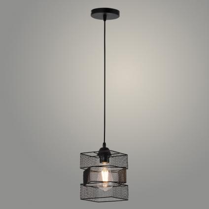 Подвес XA3214/1HQ BK черный 1х60W Е27 d200 h1000, HN23