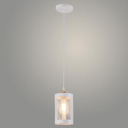 Подвес XA3224/1HQ WH+FGD белый/золото 1х60W Е27 d120 h1000, HN23