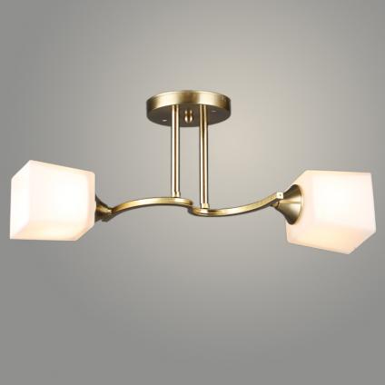 Люстра N6397/2 COP медь 2x60W E27 d500 h195, QH24