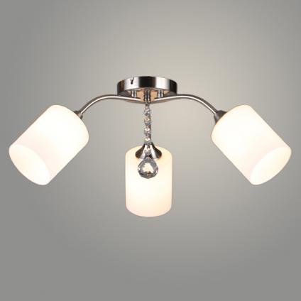 Люстра N6419/3 SL серебро 3x60W E27 d590 h220, QH24