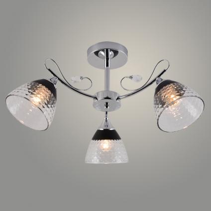 Люстра XA1508/3 CR хром 3х60W E27 d590 h290, HN24