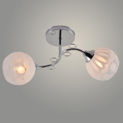 Люстра XA1603B/2 CR хром 2х60W E27 d490 h240, HN24