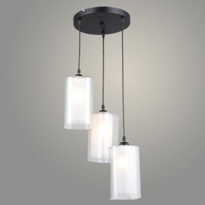 Подвес N6549/3HQ BK черный 3х60W E27 d330 h800, QH24