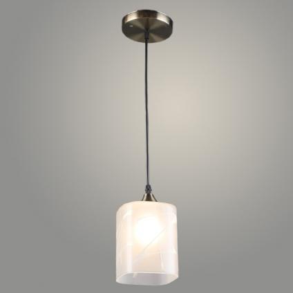 Подвес N6531/1HQ AB бронза 1х60W E27 d120 h800, QH24