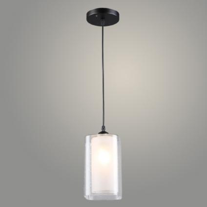 Подвес N6549/1HQ BK черный 1х60W E27 d120 h800, QH24