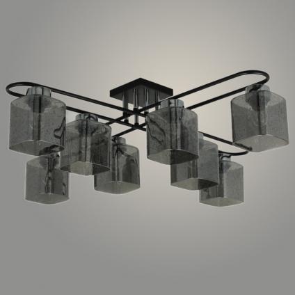 Люстра 07380/8 BK+CR черный/хром 8x40W E27 d830 h240, GNV24