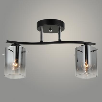 Люстра 07369/2 BK+CR черный/хром 2x40W E27 d370 h220, GNV24
