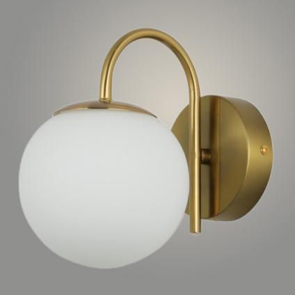 Бра 74585/1W COP+WT медь/белый 1x40W E27 h190, GNV24
