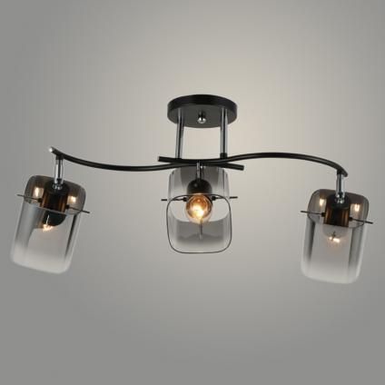 Люстра 07370/3 BK+CR черный/хром 3x40W E27 d460 h280, GNV24