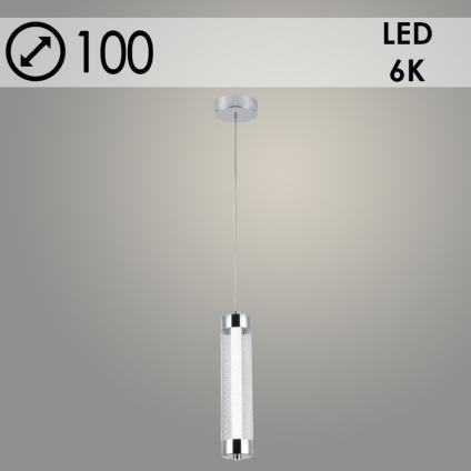 Подвес 2664/1HQ CH хром 1x8W LED 6000К d100 h1000, GNV24