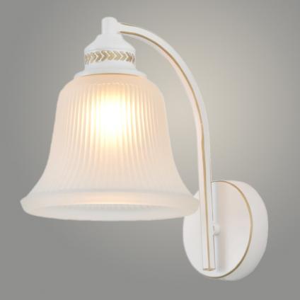 Бра 74521/1W WT белый 1х40W E27 d250 h240, GNV24