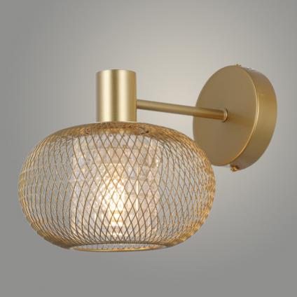 Бра MBG40658/1W GD золото 1х60W E14 h260, 24